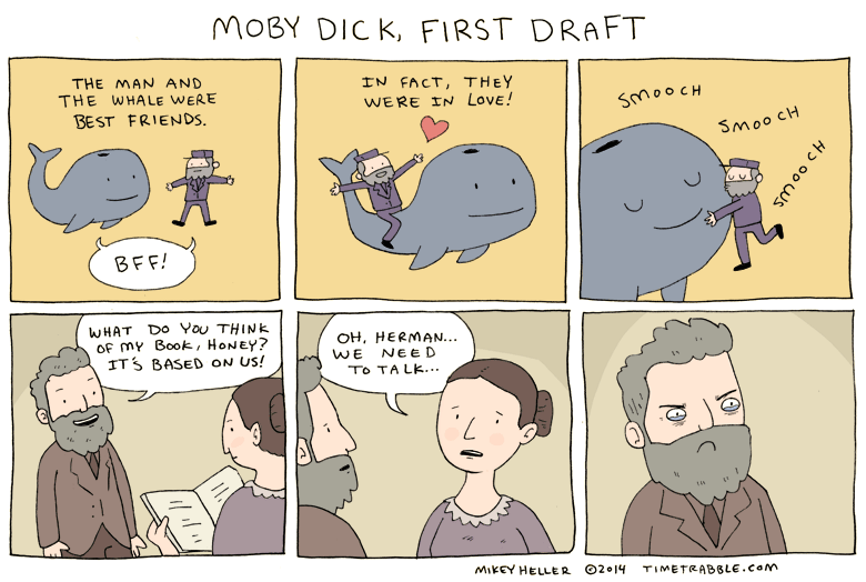 2014-01-20-Moby-Dick,-First-Draft