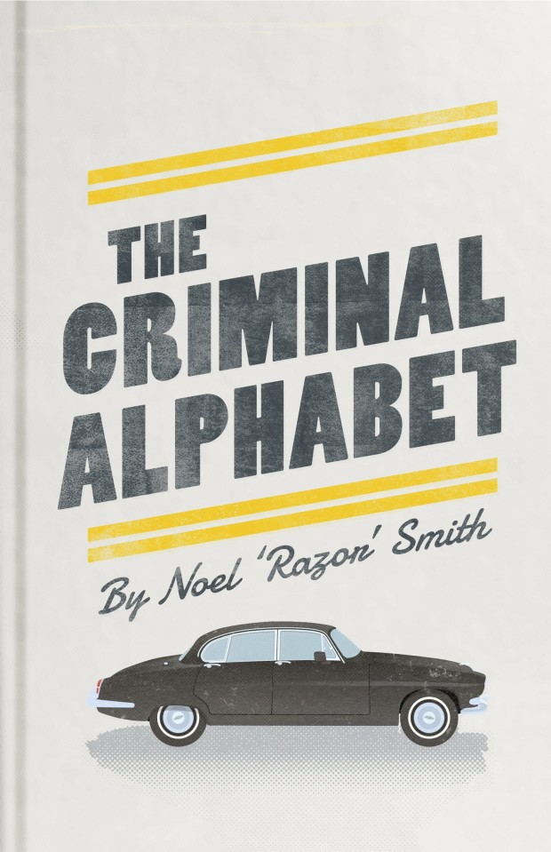 Criminal Alphabet design by Edward Bettison