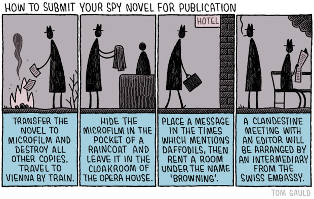 spy novel tom gauld