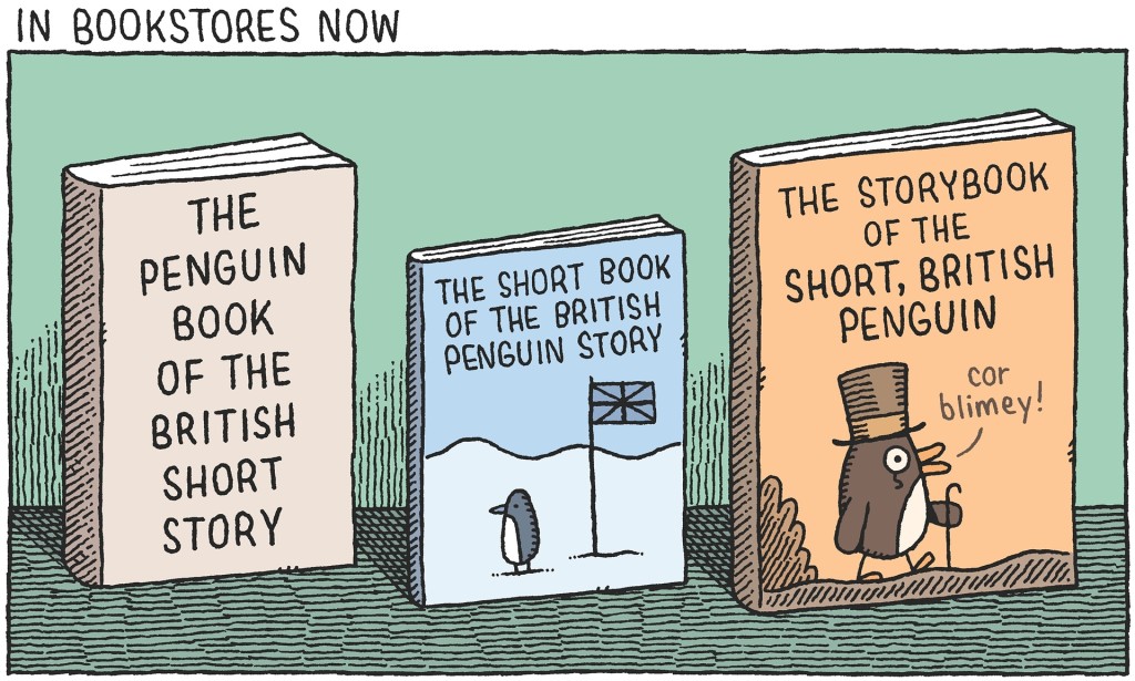 Penguin book of the British Short Story Tom Gauld