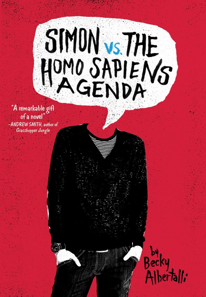 Simon vs the Homo Sapiens Agenda design by Alison Klapthor illustration Chris Bilheimer