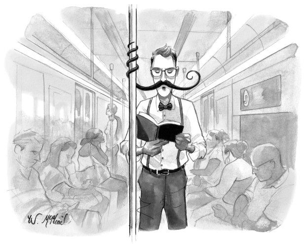 new yorker subway reading