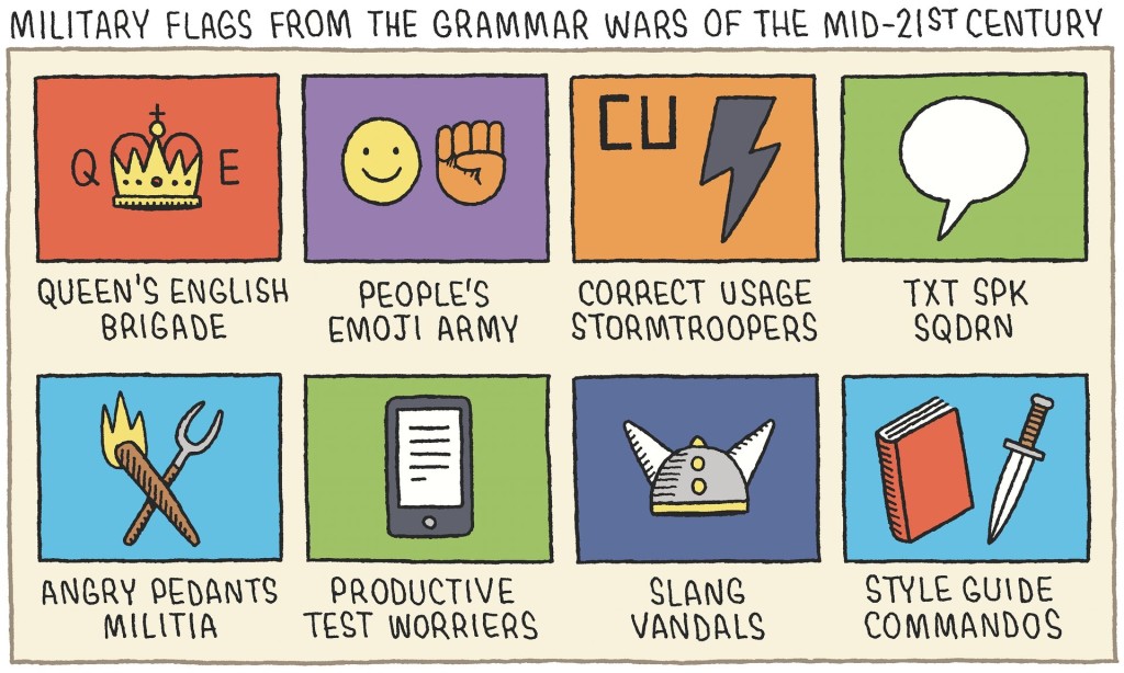 Grammar Wars Tom Gauld
