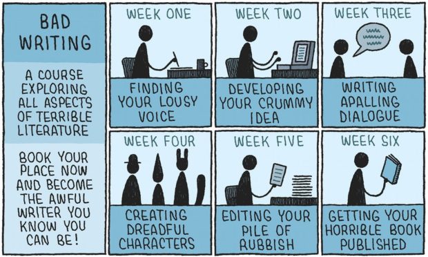 How to be a Bad Writer Tom Gauld